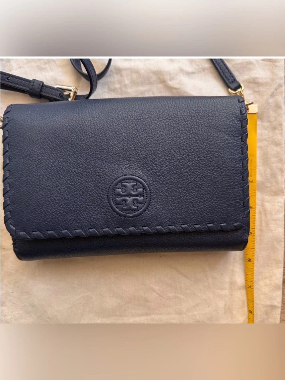 Tory Burch Marion Flat Shoulder Bag WOC